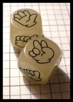Dice : Dice - 6D - Fingers on a Hand Chinese - Ebay Dec 2011